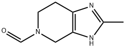 5H-Imidazo[4,5-c]pyridine-5-carboxaldehyde,  1,4,6,7-tetrahydro-2-methyl-  (9CI) Structure