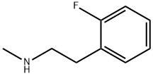 N-甲基-2-氟-Β-苯乙胺, 485404-58-8, 结构式