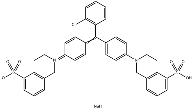 茜素绿, 4857-81-2, 结构式