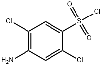 4-Amino-2,5-dichlorbenzolsulfochlorid Struktur