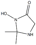4-Imidazolidinone,3-hydroxy-2,2-dimethyl-,(1R,3S)-(9CI) Struktur