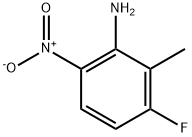 2-AMINO-6-FLUORO-3-NITROTOLUENE Struktur