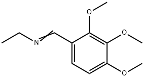 ETHANAMINE, N-[(2,3,4-TRIMETHOXYPHENYL)METHYLENE]- Structure