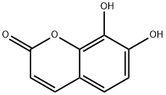 7,8-Dihydroxycoumarin Structure