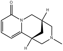 (1R)-1,2,3,4,5,6-ヘキサヒドロ-1,5-メタノ-8H-ピリド[1,2-a][1,5]ジアゾシン-8-オン 化学構造式