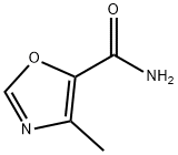 4-甲基恶唑-5-羧酸胺, 4866-00-6, 结构式