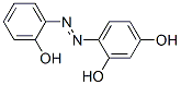 4-[(2-Hydroxyphenyl)azo]-1,3-benzenediol 结构式