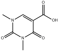 1,3-二甲基-2,4-二氧代-1,2,3,4-四氢嘧啶-5-甲酸,4869-45-8,结构式