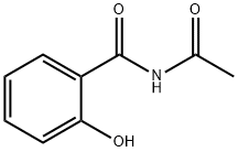 N-ACETYLSALICYLAMIDE Structure