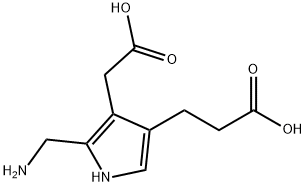 紫質膽素原, 487-90-1, 结构式