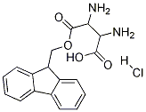 FMoc-L-2,3-diaMinopropionic acid hydrochloride Structure