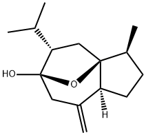 莪术醇 结构式