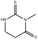 2,4(1H,3H)-Pyrimidinedithione,  dihydro-3-methyl- Structure