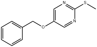5-(Benzyloxy)-2-(Methylthio)pyriMidine Structure