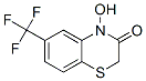 4-Hydroxy-6-trifluoromethyl-2H-1,4-benzothiazin-3(4H)-one Structure