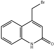 4-(ブロモメチル)-2(1H)-キノリノン 化学構造式
