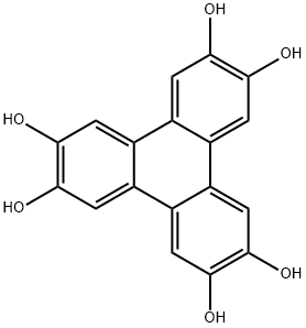 2,3,6,7,10,11-六羟基三苯,4877-80-9,结构式