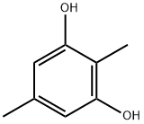 2,5-ジメチルレソルシノール 化学構造式