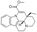 (3α,16α)-エブルナメニン-14-カルボン酸メチル 化学構造式