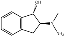 (1S,2S)-2-(1-Methylhydrazinyl)-2,3-dihydro-1H-inden-1-ol Structure