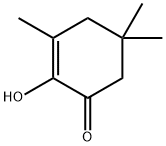 2-羟基-3,5,5-三甲基-2-环己烯-1-酮,4883-60-7,结构式