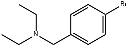 N-(4-ブロモベンジル)-N-エチルエタンアミン 化学構造式
