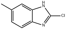 2-クロロ-5-メチル-1H-ベンズイミダゾール 化学構造式