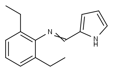 Benzenamine, 2,6-diethyl-N-(1H-pyrrol-2-ylmethylene)- (9CI) Structure