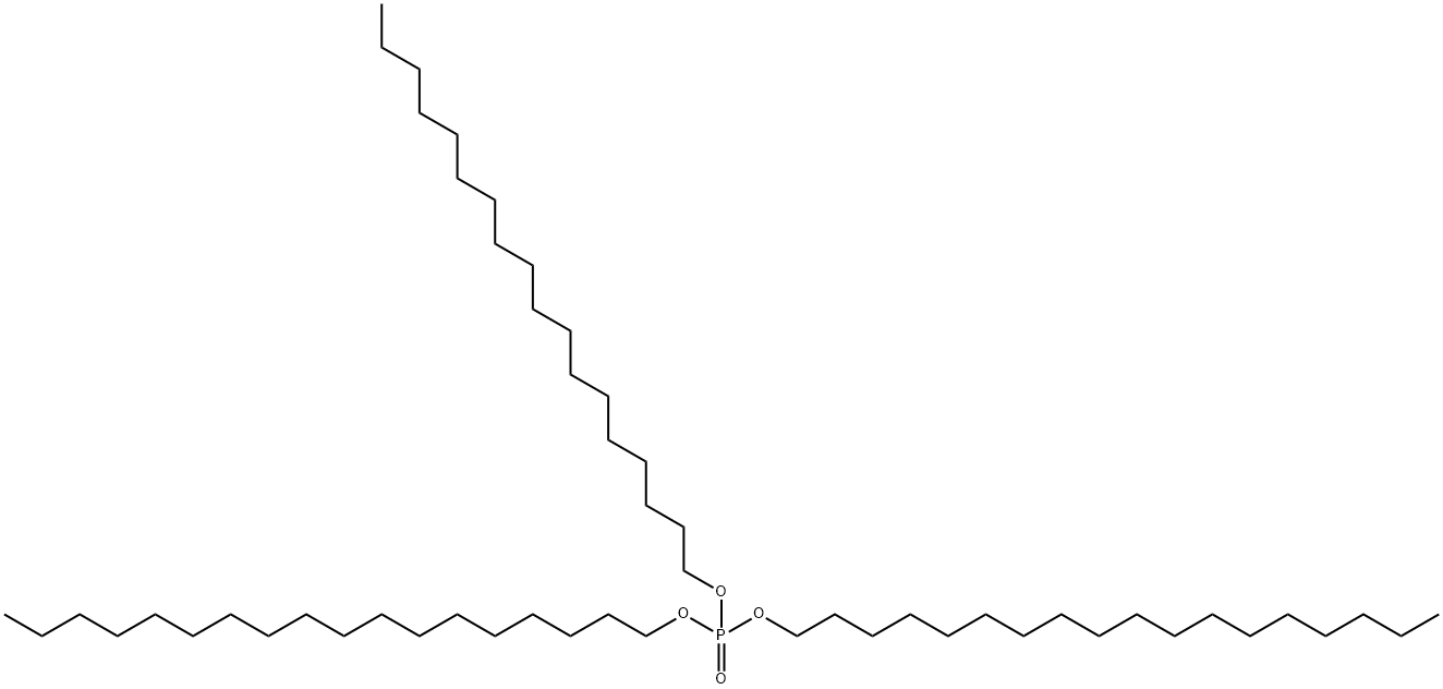 りん酸トリオクタデシル 化学構造式