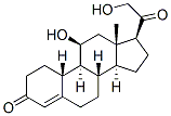 19-ノル-21-ヒドロキシプレグナ-4-エン-3,20-ジオン 化学構造式