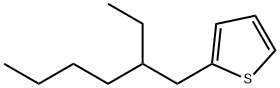 2-(2-乙基己基)噻吩, 4891-44-5, 结构式