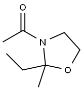 Oxazolidine, 3-acetyl-2-ethyl-2-methyl- (7CI,8CI) Struktur