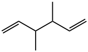 3,4-ジメチル-1,5-ヘキサジエン 化学構造式