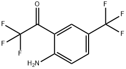 2-(Trifluoroacetyl)-4-(trifluoromethyl)aniline, 1-[2-Amino-5-(trifluoromethyl)phenyl]-2,2,2-trifluoroethan-1-one, 4-Amino-3-(trifluoroacetyl)benzotrifluoride Structure