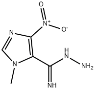 1H-Imidazole-5-carboximidicacid,1-methyl-4-nitro-,hydrazide(9CI) Struktur