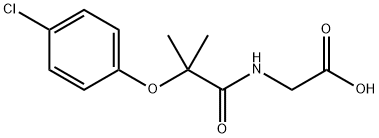 clofibrylglycine Structure