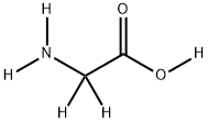 (O,N,N,2,2-2H5)グリシン 化学構造式
