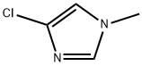4-クロロ-1-メチル-1H-イミダゾール 化学構造式