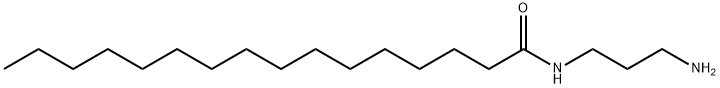 N-(3-氨基丙基)十六碳-1-酰胺, 4899-97-2, 结构式