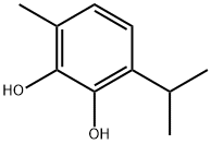 3-ISOPROPYL-6-METHYLCATECHOL Structure