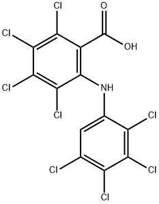 Anthranilic  acid,  3,4,5,6-tetrachloro-N-(2,3,4,5-tetrachlorophenyl)-  (7CI,8CI) Structure