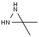 3,3-Dimethyldiaziridine Struktur