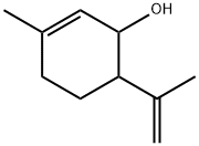 3-methyl-6-(1-methylvinyl)cyclohex-2-en-1-ol ,491-05-4,结构式