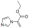 1H-Imidazole-1-aceticacid,alpha-methylene-,ethylester(9CI) Structure