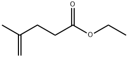4-メチル-4-ペンテン酸エチル 化学構造式