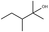 2,3-ジメチル-2-ペンタノール 化学構造式