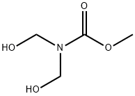 ビス(ヒドロキシメチル)カルバミン酸メチル 化学構造式