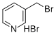 3-(ブロモメチル)ピリジン臭化水素酸塩 化学構造式
