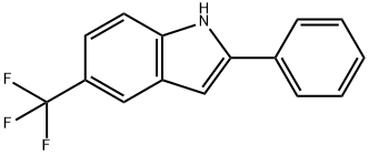 2-PHENYL-5-(TRIFLUOROMETHYL)-1H-INDOLE Struktur
