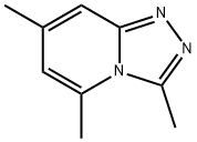 3,5,7-Trimethyl-1,2,4-triazolo[4,3-a]pyridine Structure